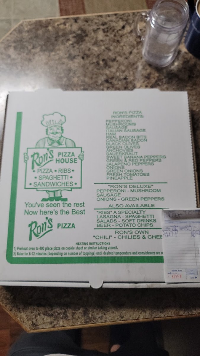 Menu Ron's Pizza-8